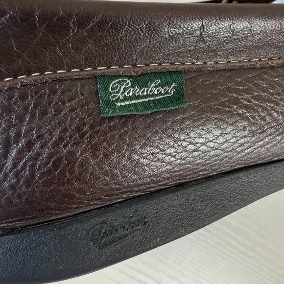 EUC Paraboot Brown Leather Loafer
